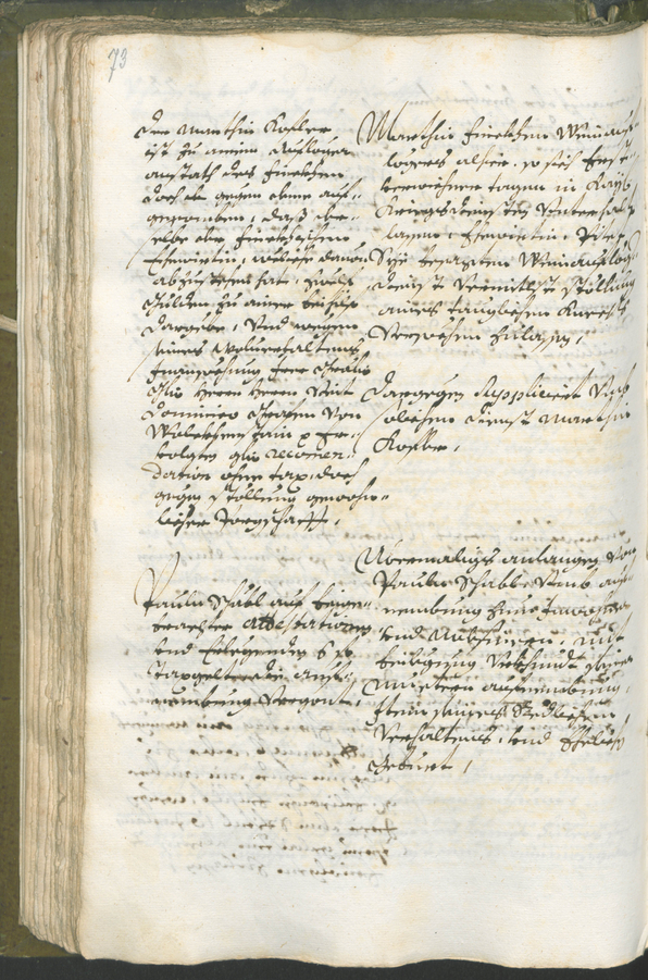 Stadtarchiv Bozen - BOhisto Ratsprotokoll 1696/99 