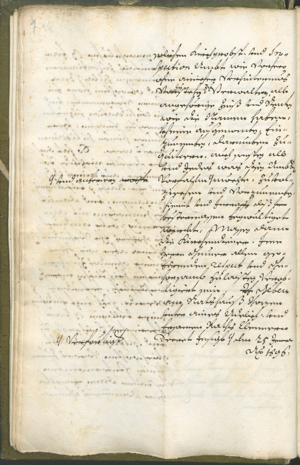 Civic Archives of Bozen-Bolzano - BOhisto Ratsprotokoll 1696/99 