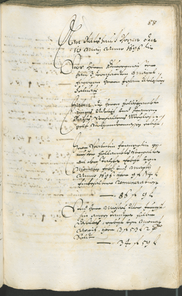 Stadtarchiv Bozen - BOhisto Ratsprotokoll 1696/99 