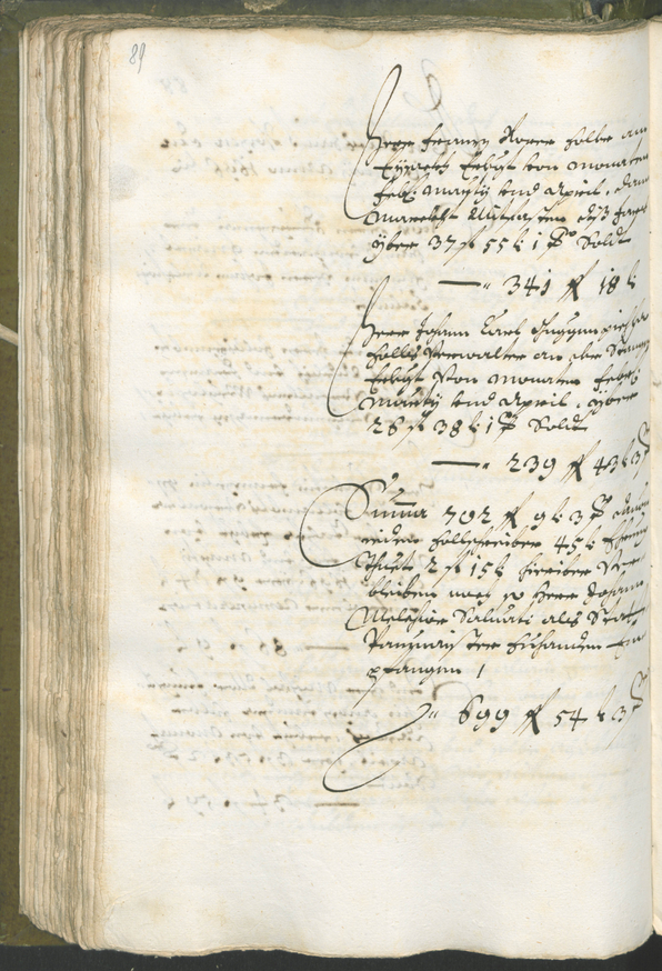 Stadtarchiv Bozen - BOhisto Ratsprotokoll 1696/99 