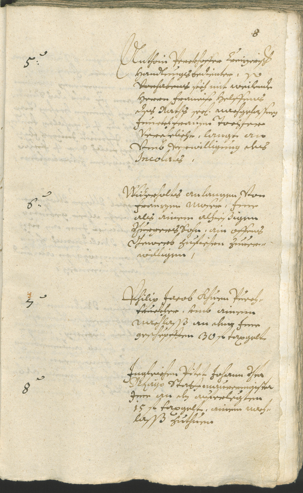 Stadtarchiv Bozen - BOhisto Ratsprotokoll 1696/99 