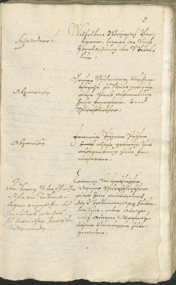 Stadtarchiv Bozen - BOhisto Ratsprotokoll 1696/99 