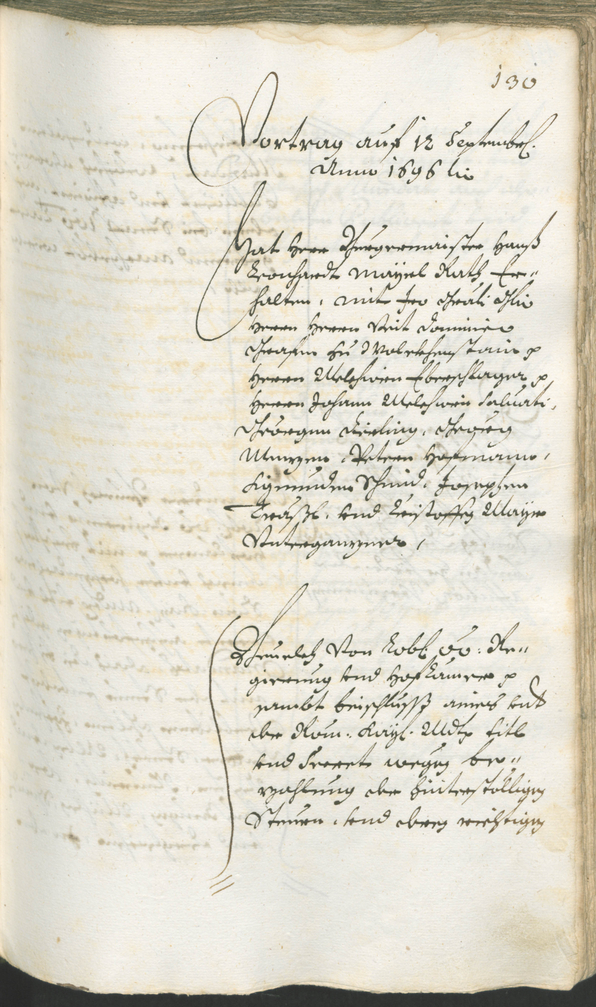 Civic Archives of Bozen-Bolzano - BOhisto Ratsprotokoll 1696/99 