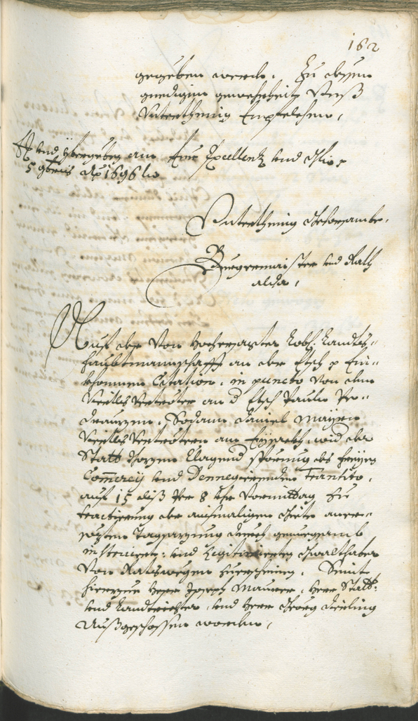 Civic Archives of Bozen-Bolzano - BOhisto Ratsprotokoll 1696/99 