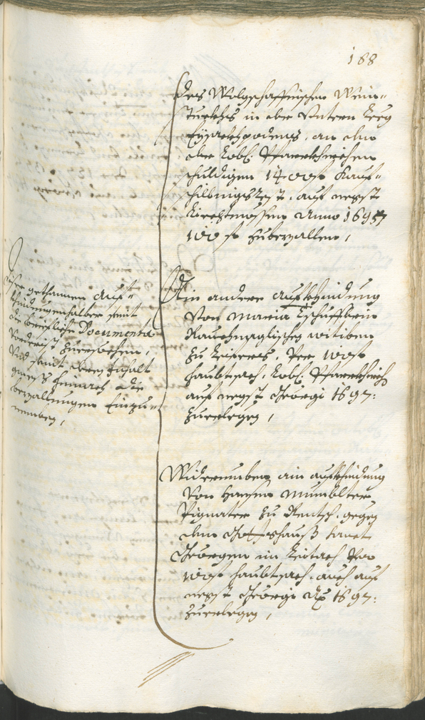 Civic Archives of Bozen-Bolzano - BOhisto Ratsprotokoll 1696/99 