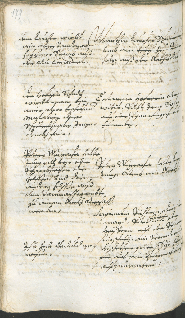 Civic Archives of Bozen-Bolzano - BOhisto Ratsprotokoll 1696/99 