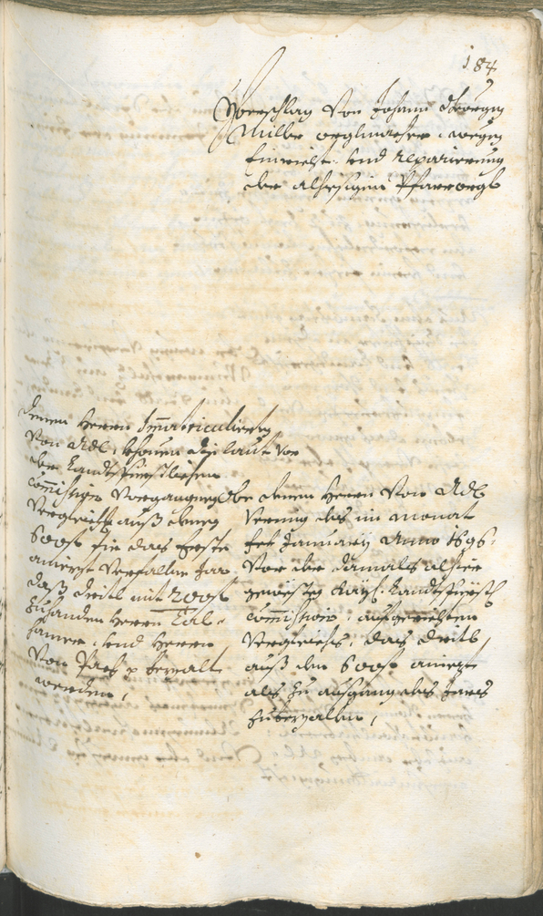 Civic Archives of Bozen-Bolzano - BOhisto Ratsprotokoll 1696/99 