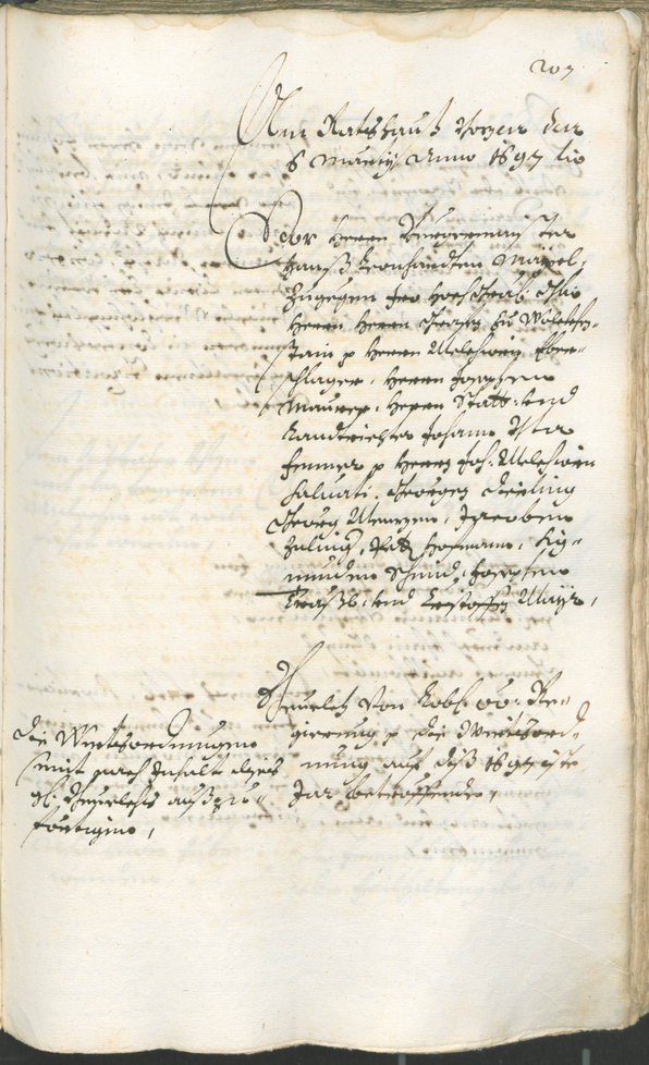 Civic Archives of Bozen-Bolzano - BOhisto Ratsprotokoll 1696/99 