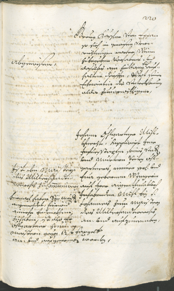 Stadtarchiv Bozen - BOhisto Ratsprotokoll 1696/99 