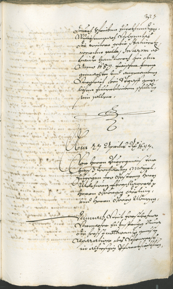 Stadtarchiv Bozen - BOhisto Ratsprotokoll 1696/99 