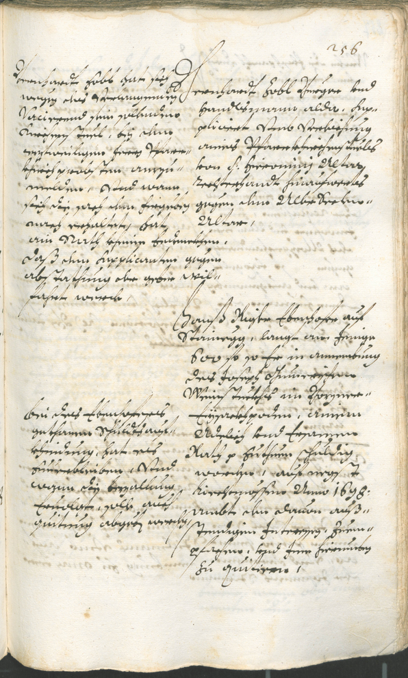 Stadtarchiv Bozen - BOhisto Ratsprotokoll 1696/99 