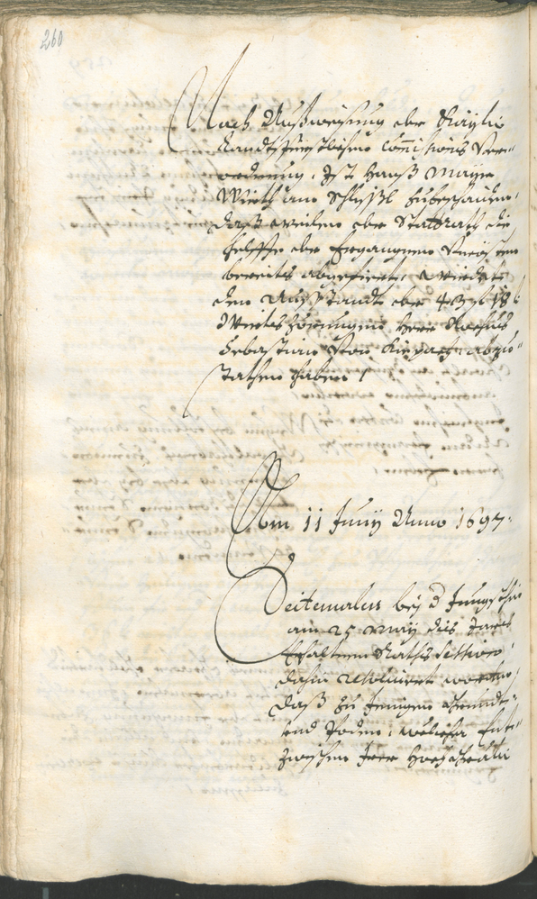 Stadtarchiv Bozen - BOhisto Ratsprotokoll 1696/99 