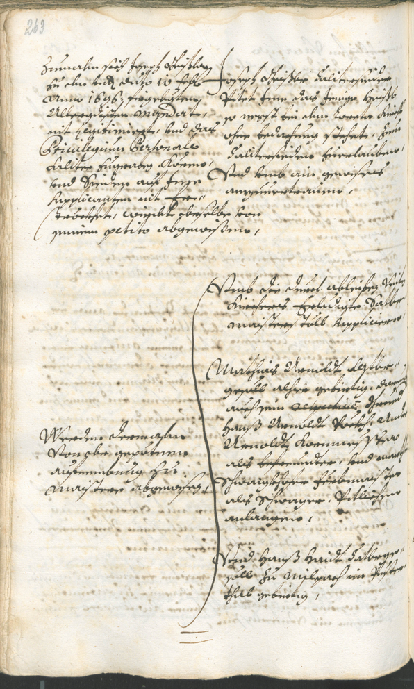 Stadtarchiv Bozen - BOhisto Ratsprotokoll 1696/99 