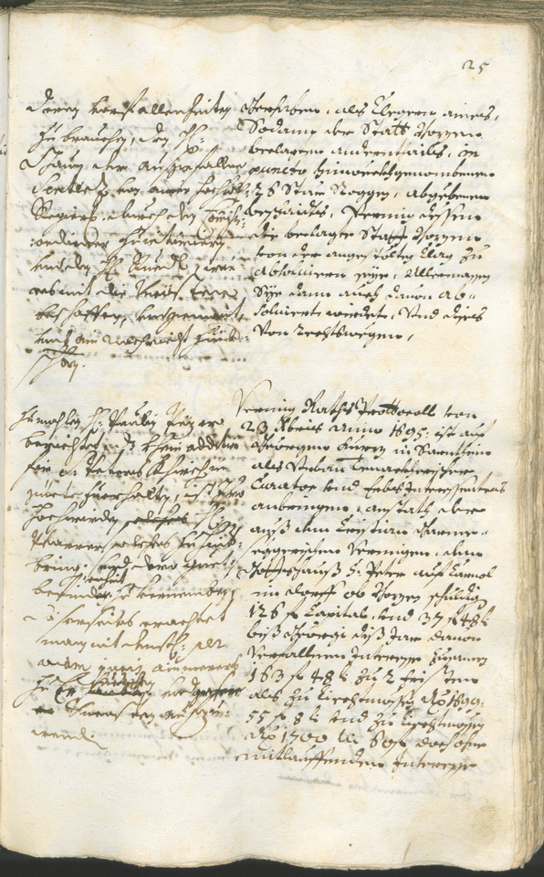 Civic Archives of Bozen-Bolzano - BOhisto Ratsprotokoll 1696/99 