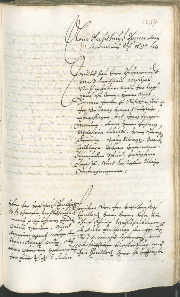 Civic Archives of Bozen-Bolzano - BOhisto Ratsprotokoll 1696/99 