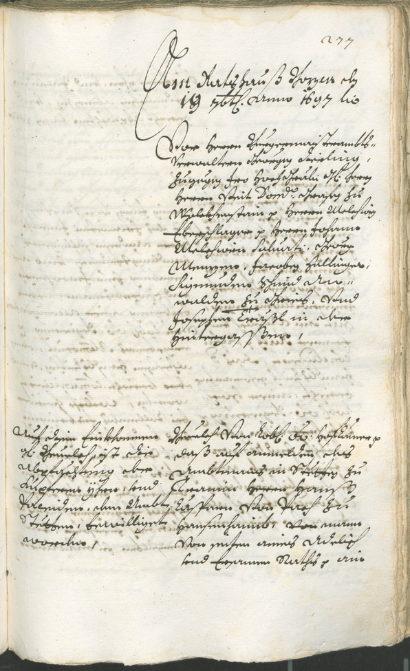 Civic Archives of Bozen-Bolzano - BOhisto Ratsprotokoll 1696/99 