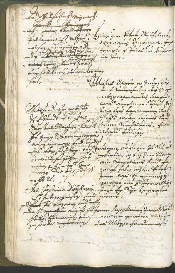 Civic Archives of Bozen-Bolzano - BOhisto Ratsprotokoll 1696/99 