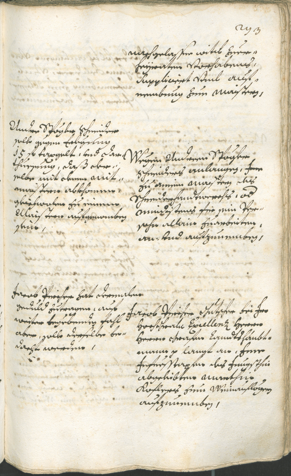 Stadtarchiv Bozen - BOhisto Ratsprotokoll 1696/99 