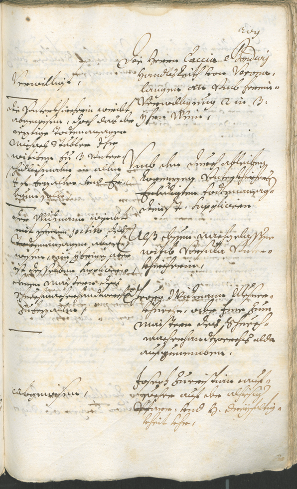 Civic Archives of Bozen-Bolzano - BOhisto Ratsprotokoll 1696/99 