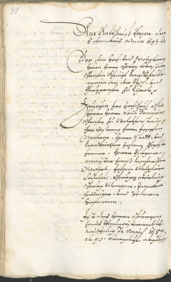 Civic Archives of Bozen-Bolzano - BOhisto Ratsprotokoll 1696/99 