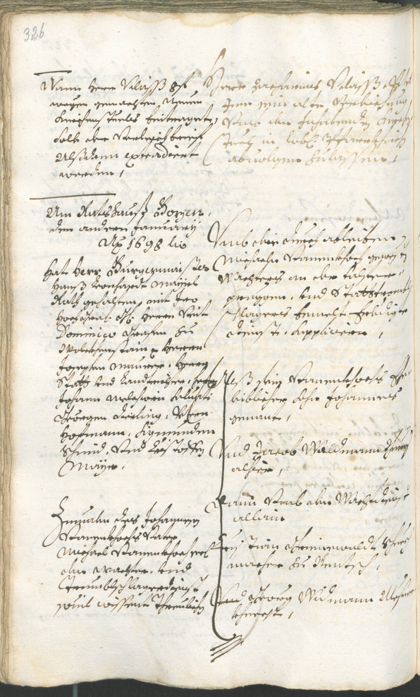 Civic Archives of Bozen-Bolzano - BOhisto Ratsprotokoll 1696/99 