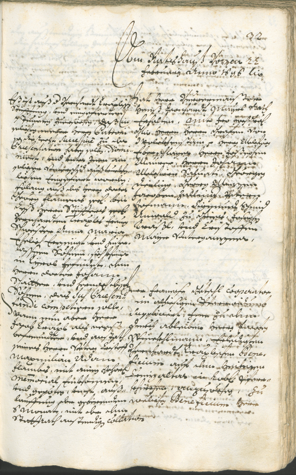 Civic Archives of Bozen-Bolzano - BOhisto Ratsprotokoll 1696/99 