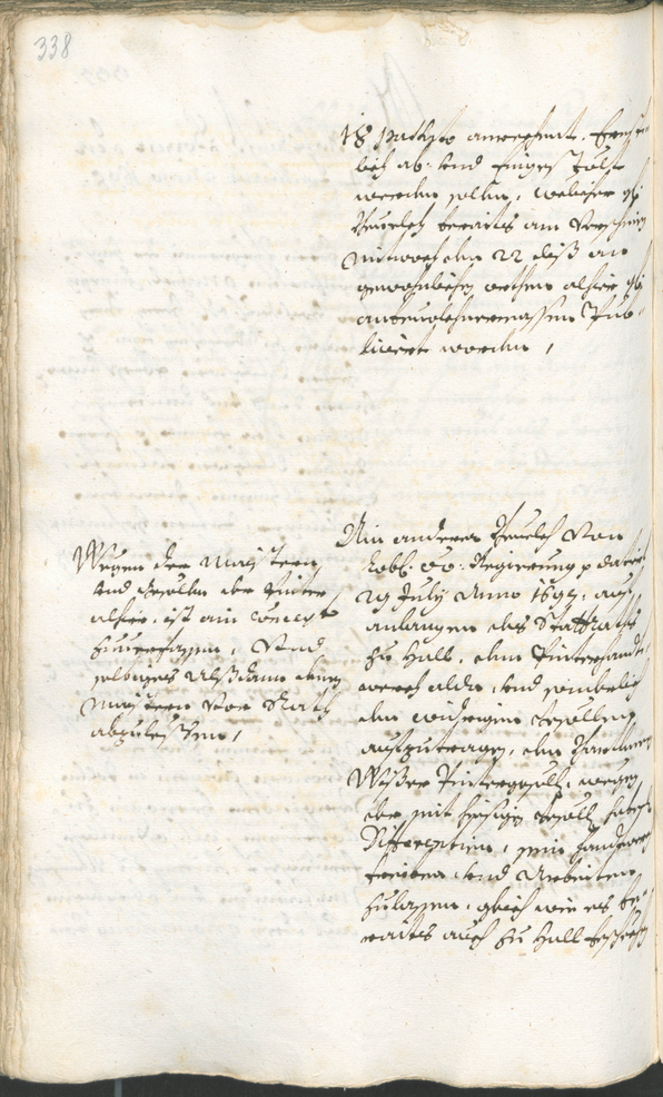 Stadtarchiv Bozen - BOhisto Ratsprotokoll 1696/99 