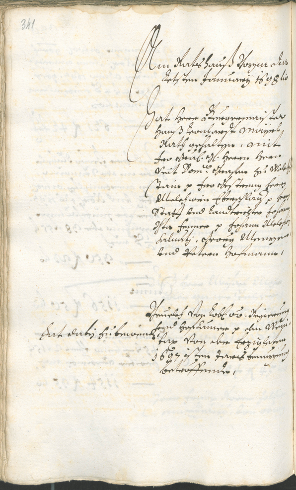 Civic Archives of Bozen-Bolzano - BOhisto Ratsprotokoll 1696/99 