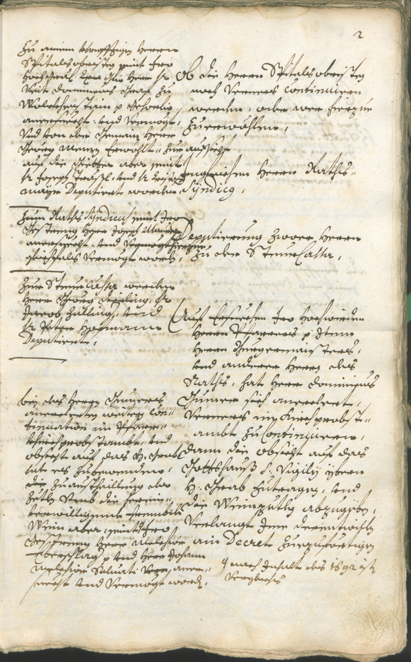 Civic Archives of Bozen-Bolzano - BOhisto Ratsprotokoll 1696/99 