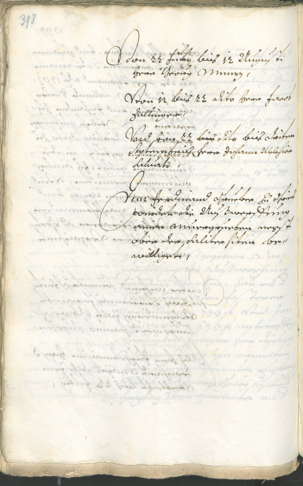 Civic Archives of Bozen-Bolzano - BOhisto Ratsprotokoll 1696/99 