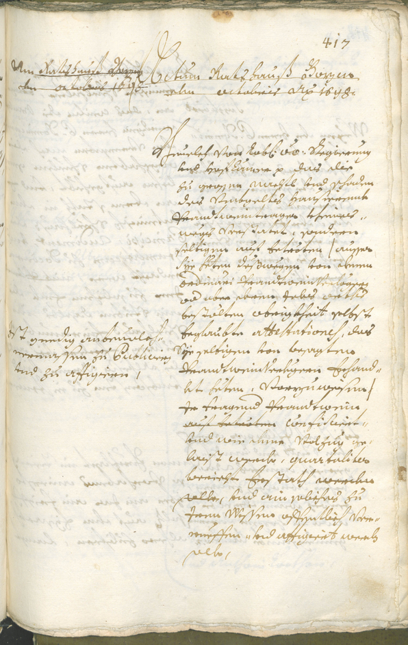 Stadtarchiv Bozen - BOhisto Ratsprotokoll 1696/99 