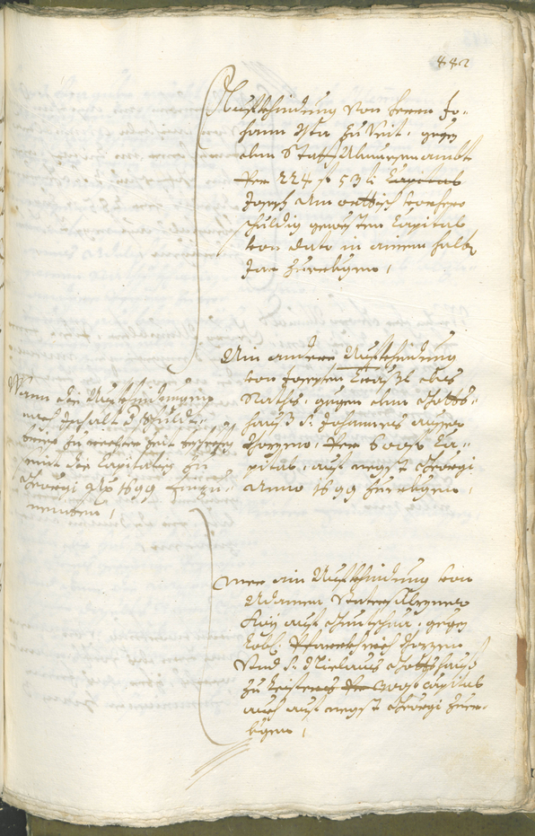 Stadtarchiv Bozen - BOhisto Ratsprotokoll 1696/99 