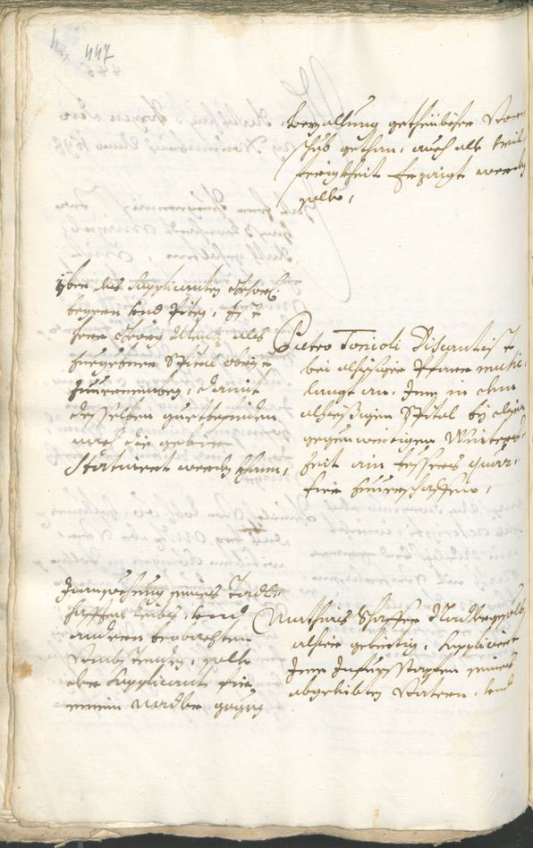 Civic Archives of Bozen-Bolzano - BOhisto Ratsprotokoll 1696/99 