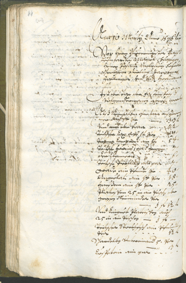 Civic Archives of Bozen-Bolzano - BOhisto Ratsprotokoll 1696/99 