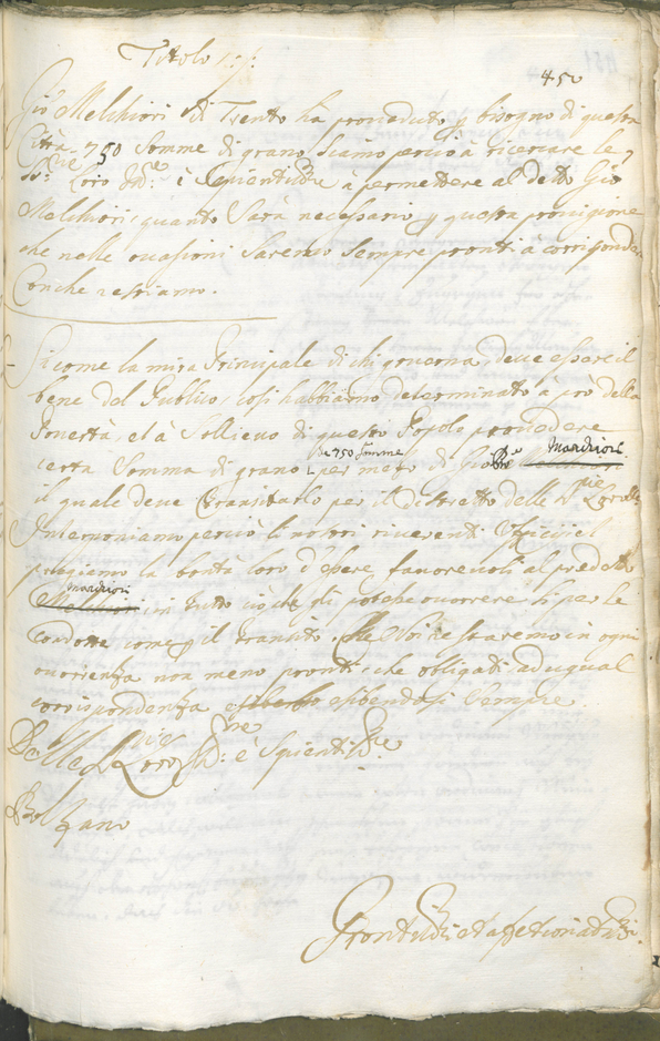 Civic Archives of Bozen-Bolzano - BOhisto Ratsprotokoll 1696/99 