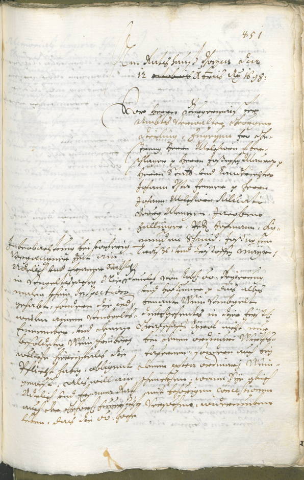 Civic Archives of Bozen-Bolzano - BOhisto Ratsprotokoll 1696/99 