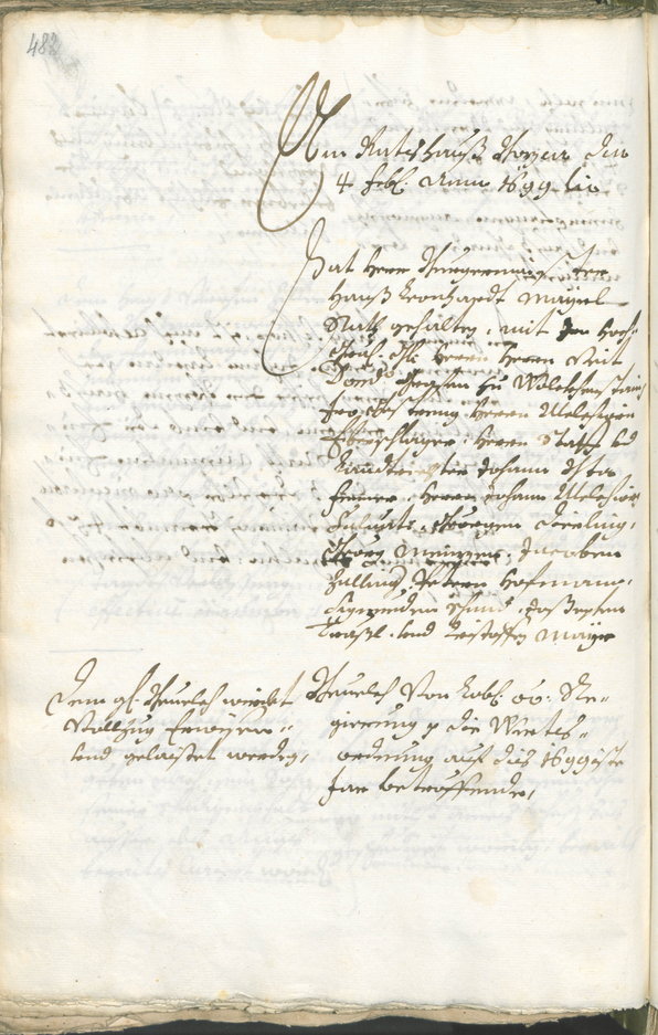 Civic Archives of Bozen-Bolzano - BOhisto Ratsprotokoll 1696/99 