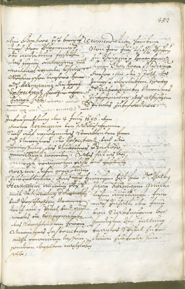 Civic Archives of Bozen-Bolzano - BOhisto Ratsprotokoll 1696/99 