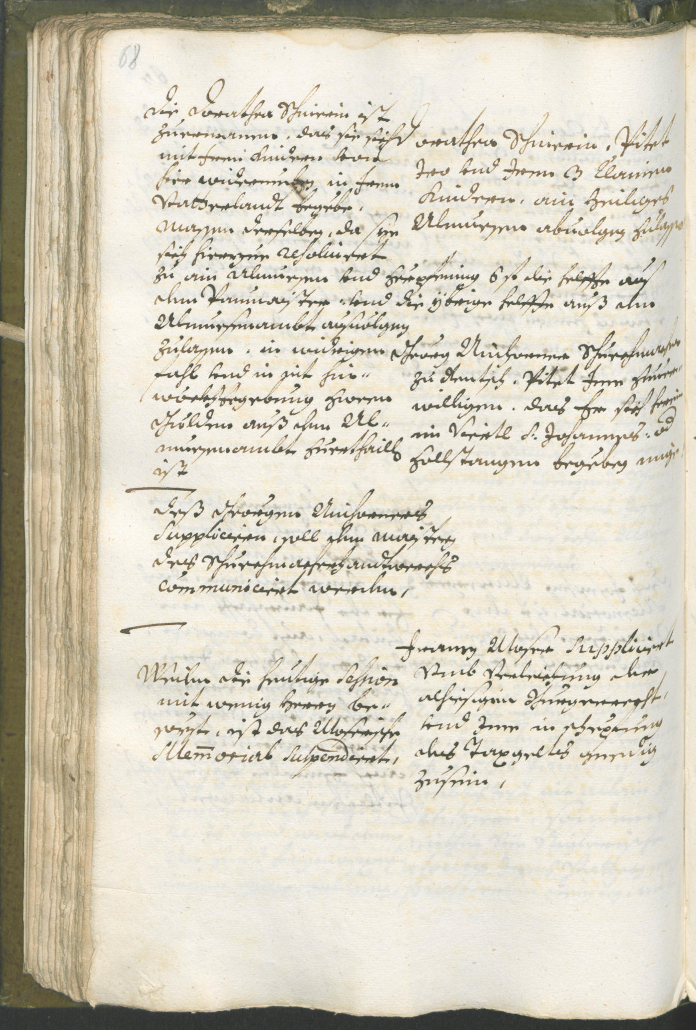 Stadtarchiv Bozen - BOhisto Ratsprotokoll 1696/99 