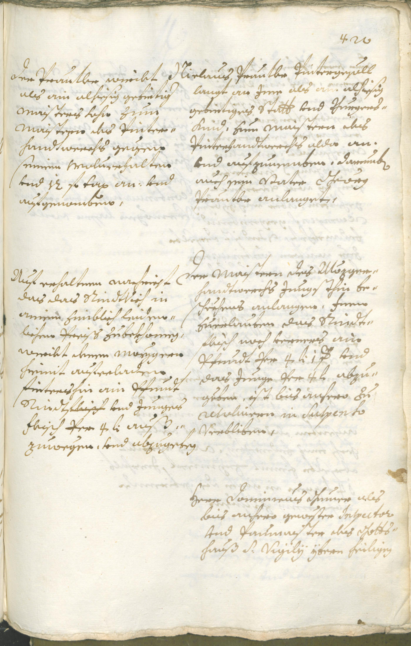 Stadtarchiv Bozen - BOhisto Ratsprotokoll 1696/99 