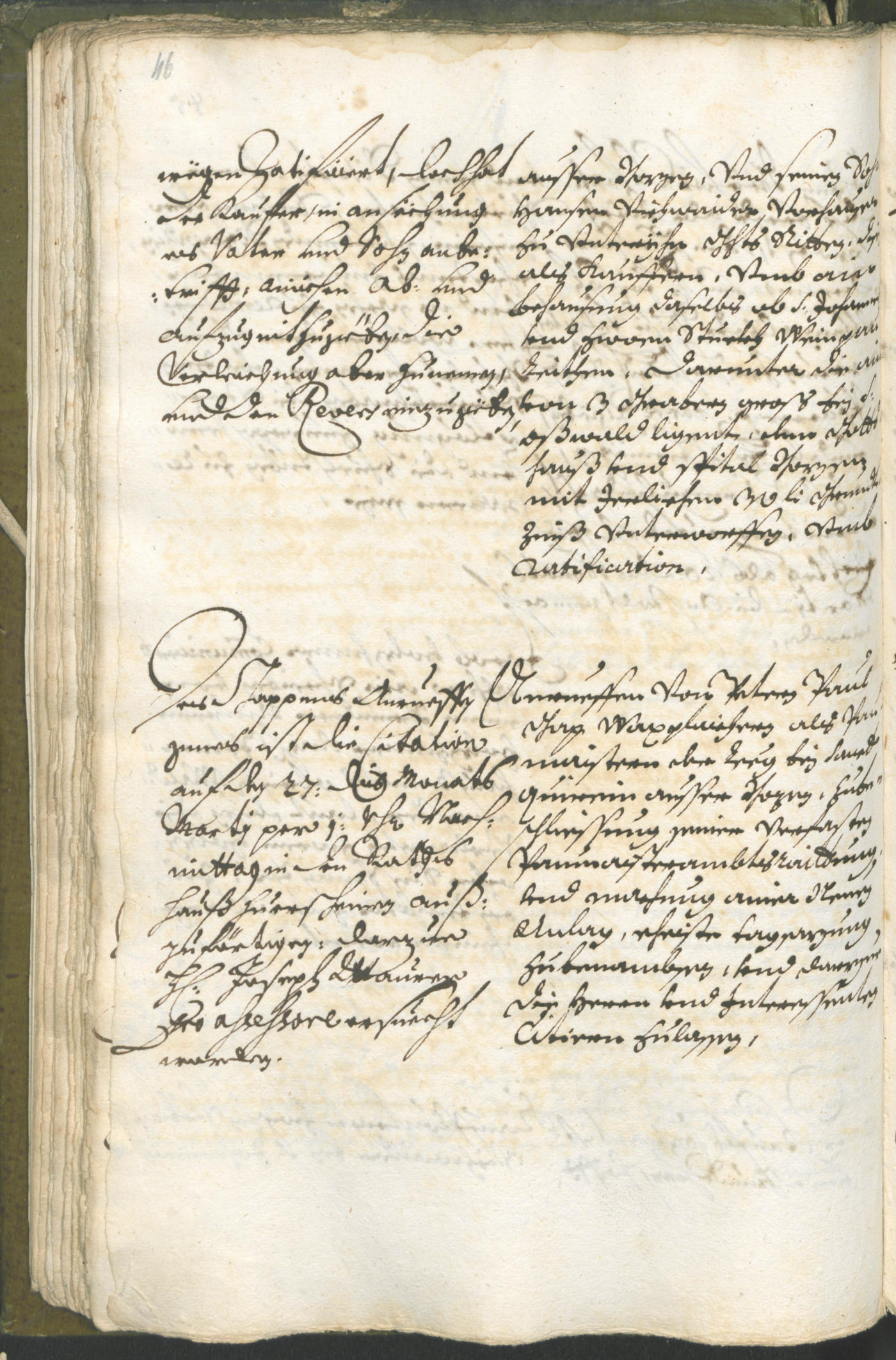 Civic Archives of Bozen-Bolzano - BOhisto Ratsprotokoll 1696/99 