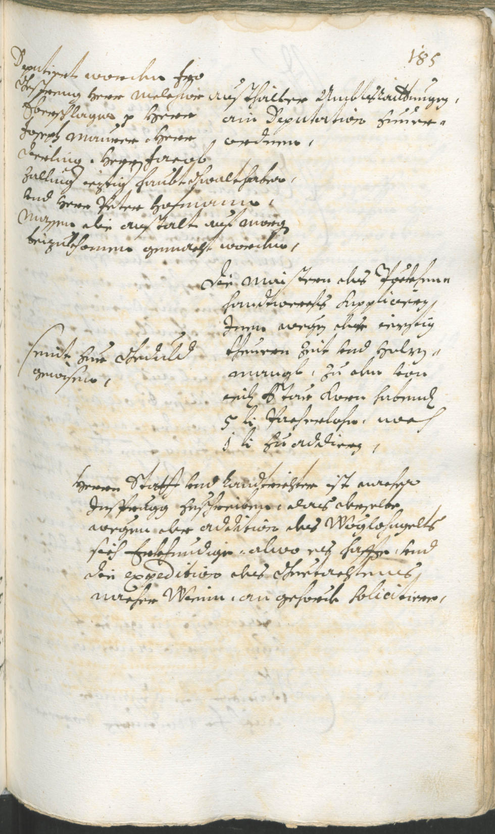 Stadtarchiv Bozen - BOhisto Ratsprotokoll 1696/99 