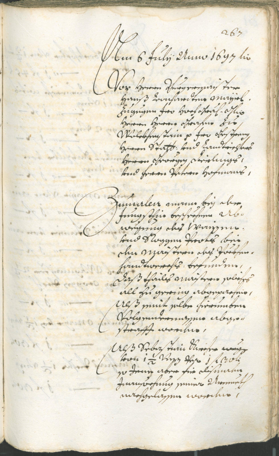 Archivio Storico della Città di Bolzano - BOhisto protocollo consiliare 1696/99 