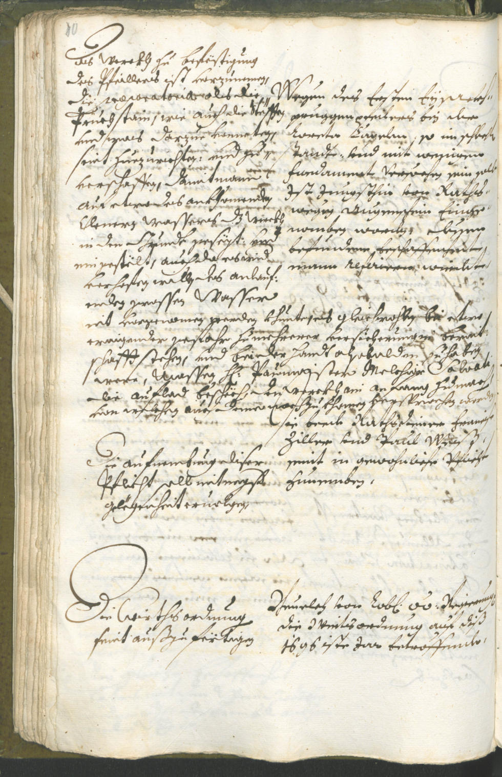 Archivio Storico della Città di Bolzano - BOhisto protocollo consiliare 1696/99 