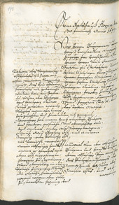 Stadtarchiv Bozen - BOhisto Ratsprotokoll 1696/99 - 