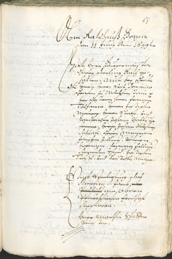 Civic Archives of Bozen-Bolzano - BOhisto Ratsprotokoll 1699/1702 