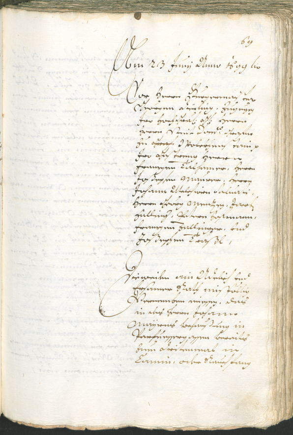 Civic Archives of Bozen-Bolzano - BOhisto Ratsprotokoll 1699/1702 