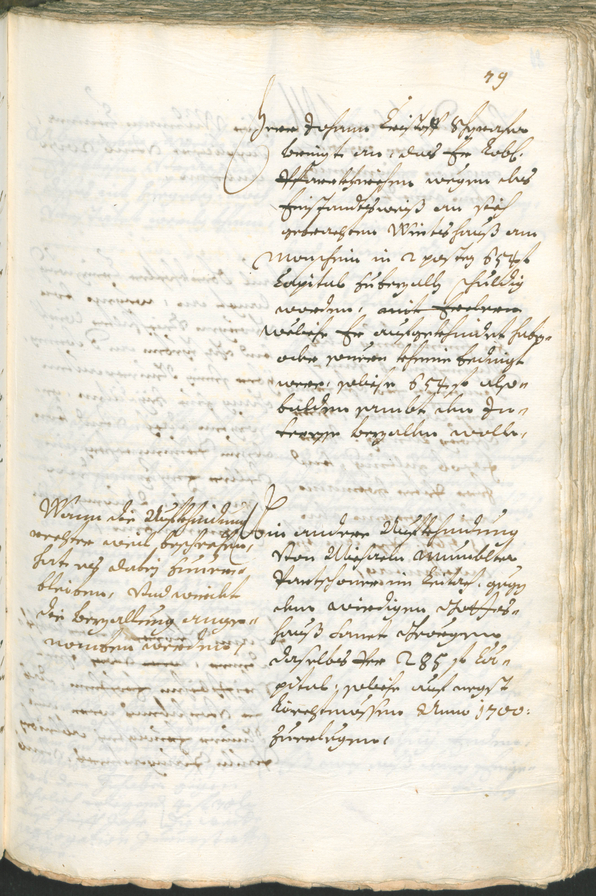 Stadtarchiv Bozen - BOhisto Ratsprotokoll 1699/1702 