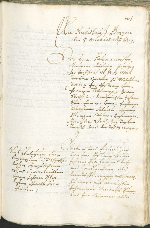 Civic Archives of Bozen-Bolzano - BOhisto Ratsprotokoll 1699/1702 