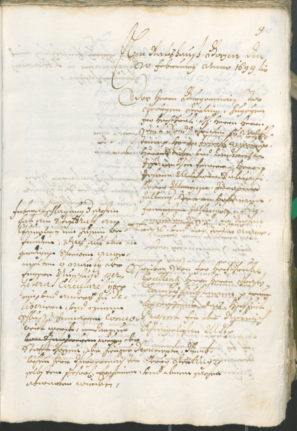 Archivio Storico della Città di Bolzano - BOhisto protocollo consiliare 1699/1702 